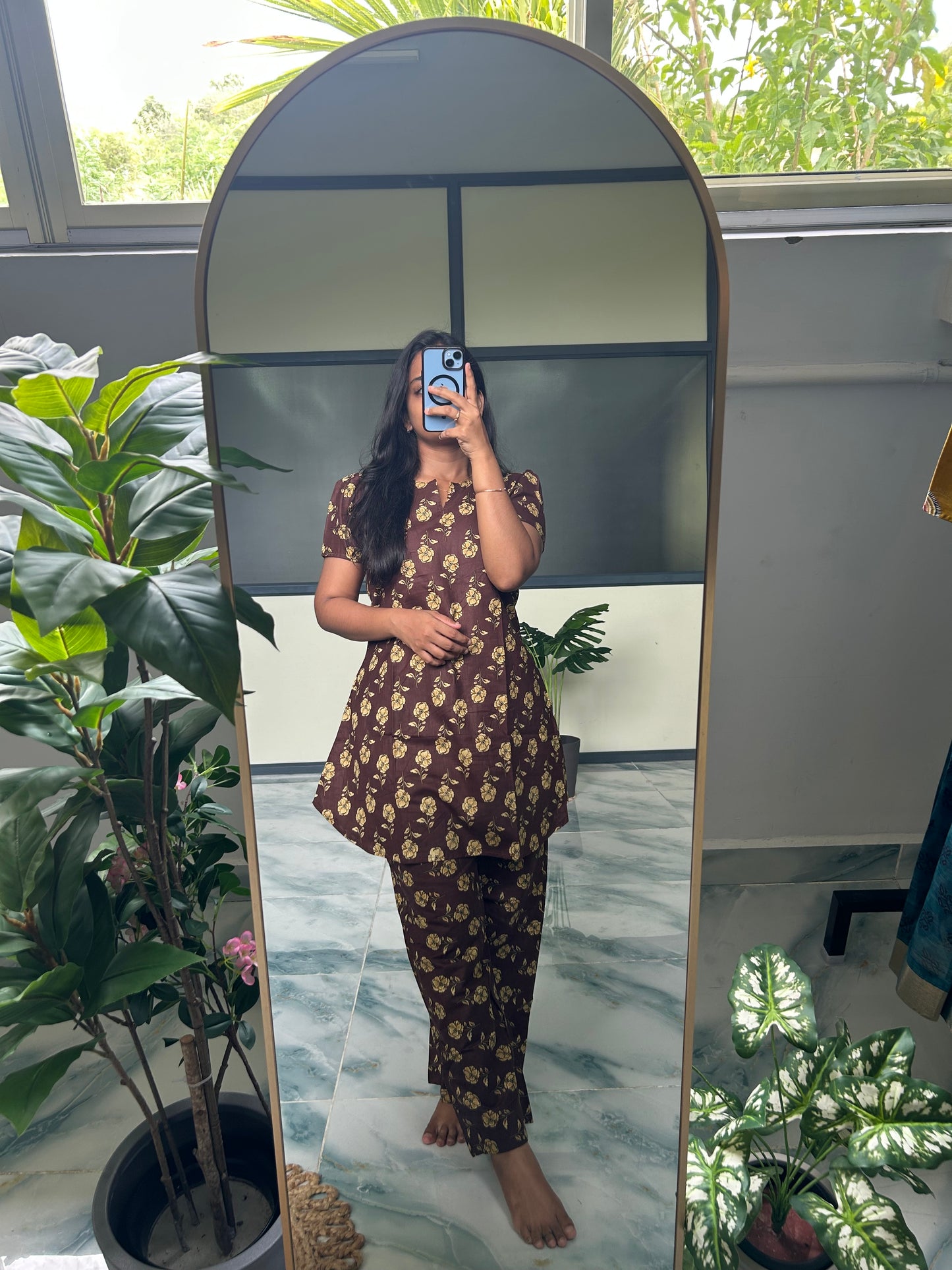 Heera - Brown Night Suit