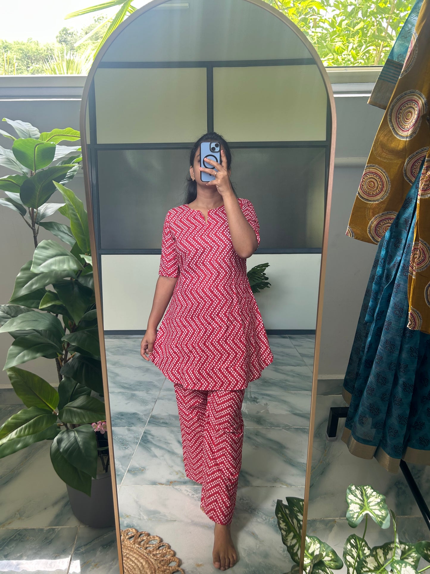 Heera -Red Night Suit