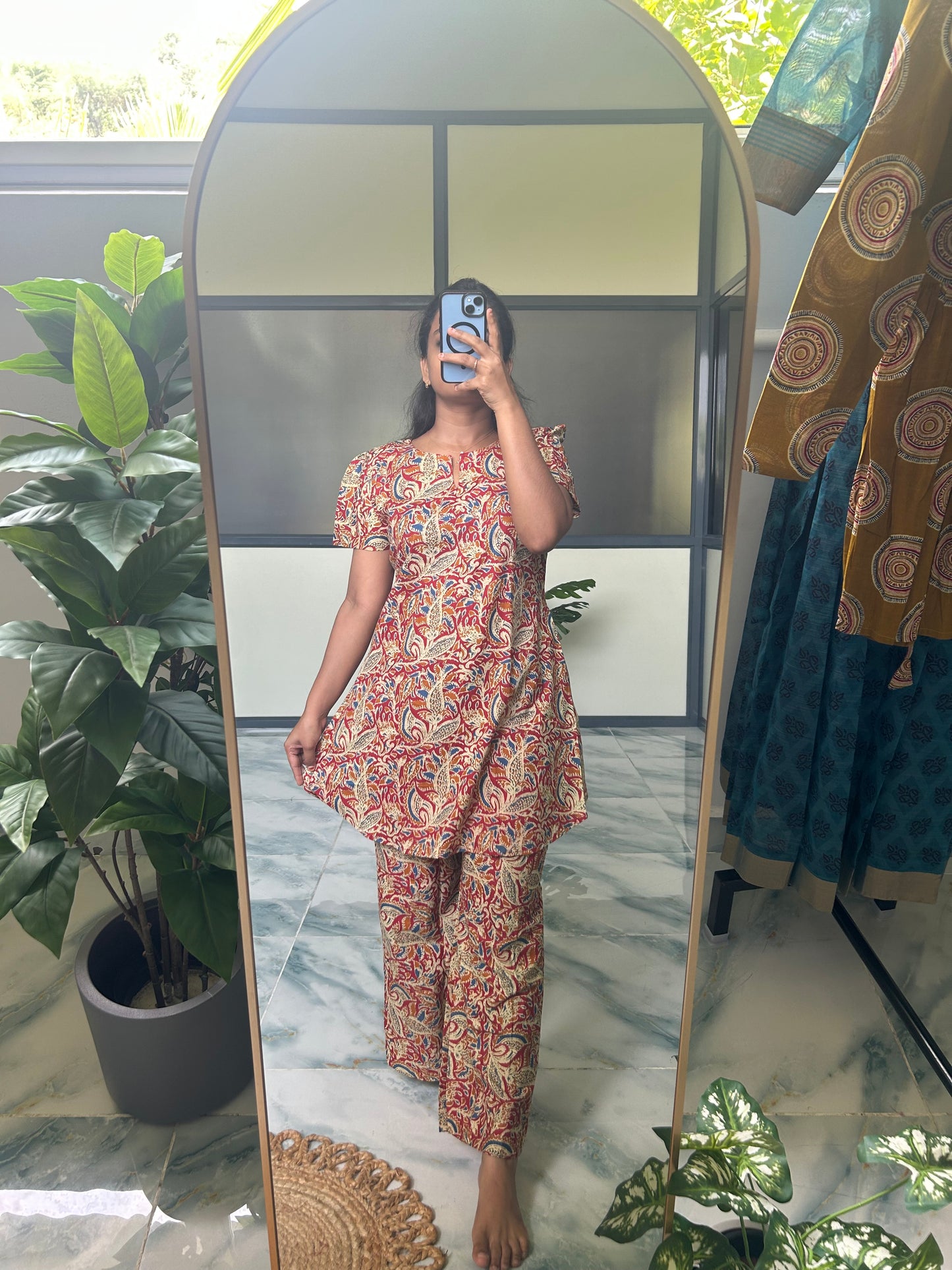 Heera - Kalamkari Night Suit