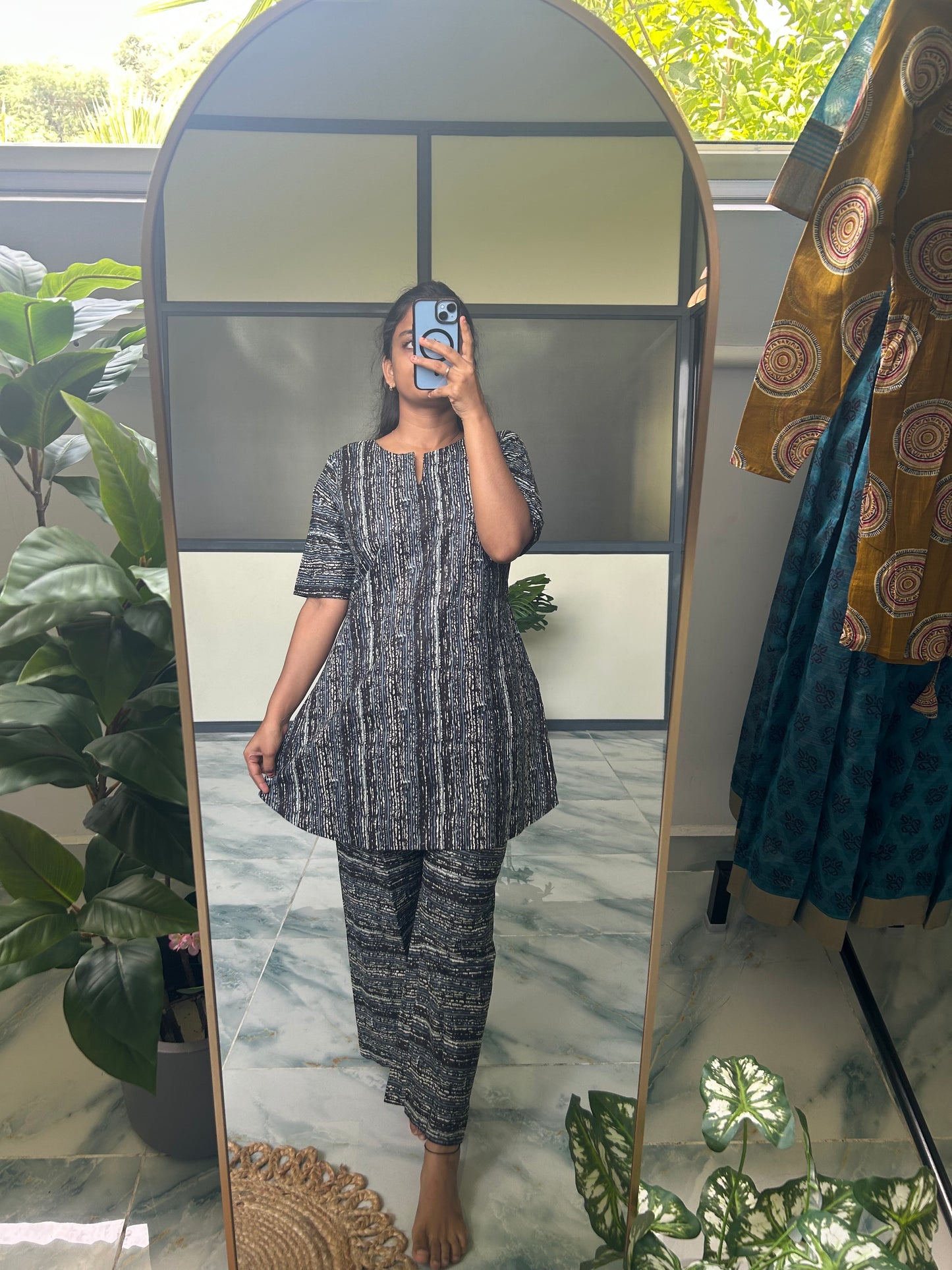 Heera - Gray Night Suit
