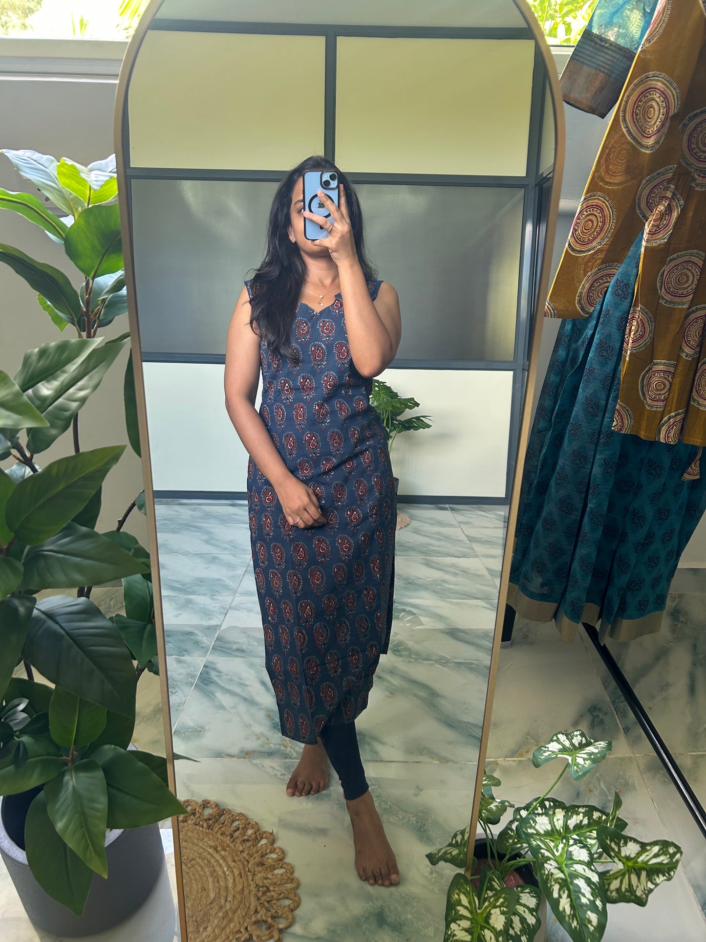 Dhrithi - Blue Kurta