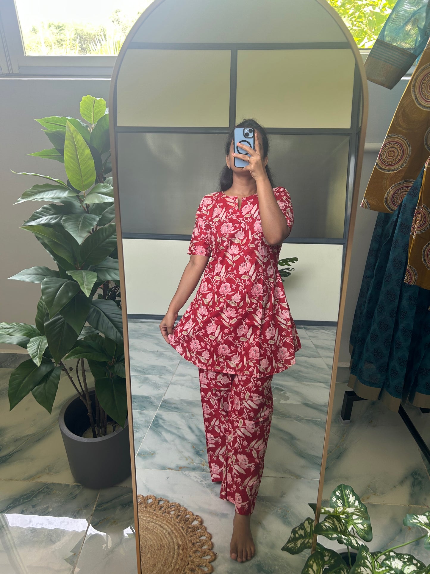 Heera - Red Night Suit