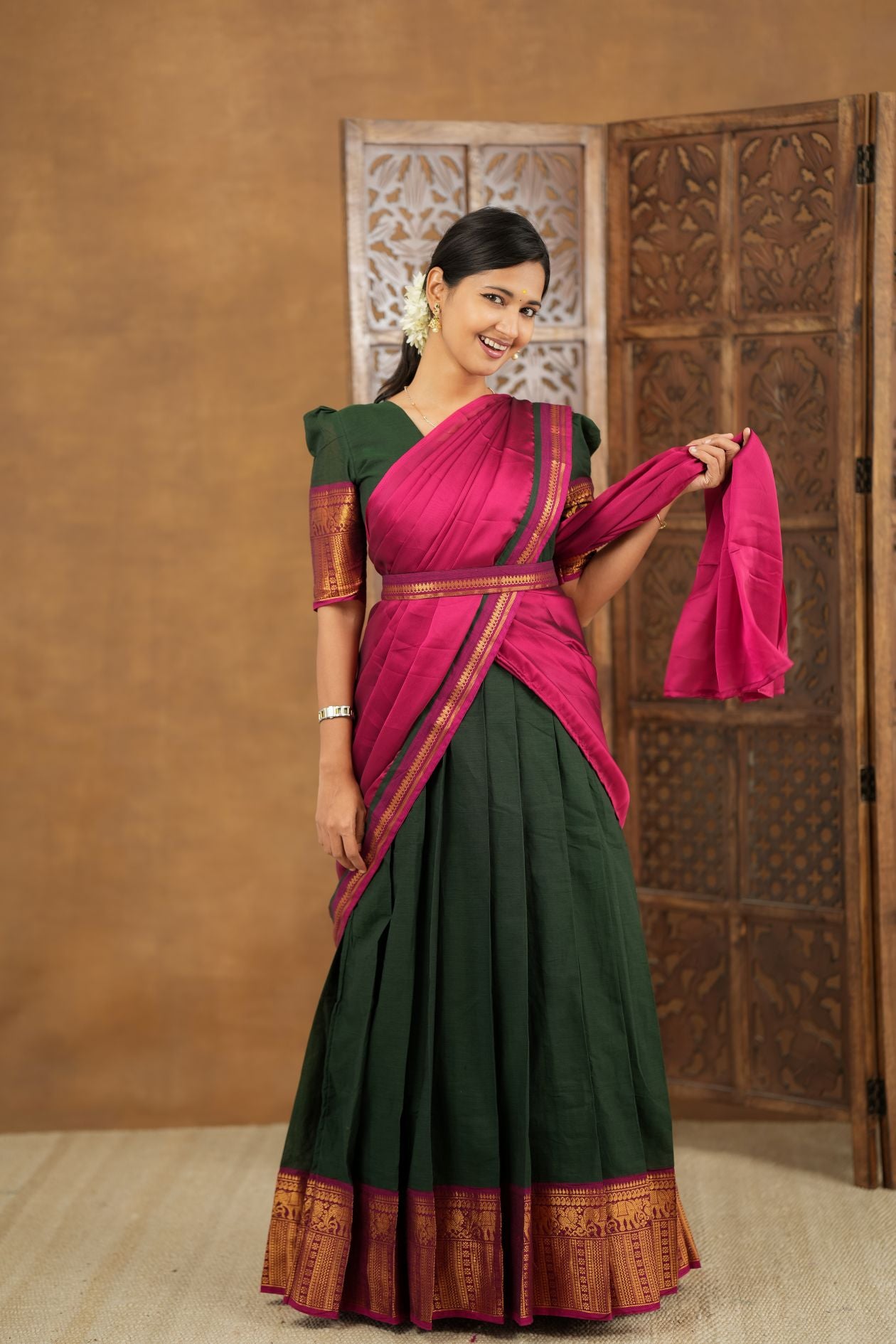 Mythiri - Multiwear Ethnic Maxi Set