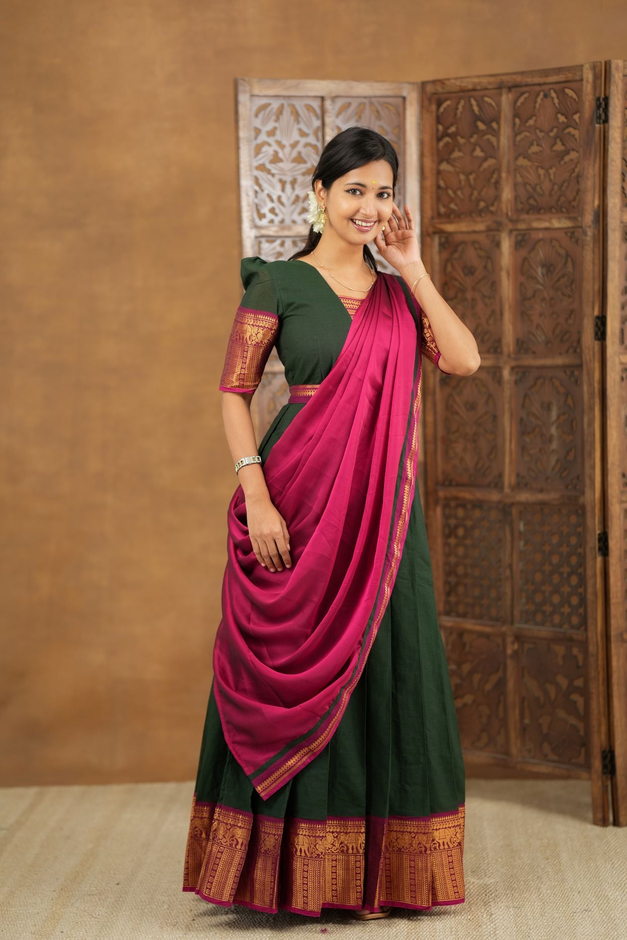 Mythiri - Multiwear Ethnic Maxi Set