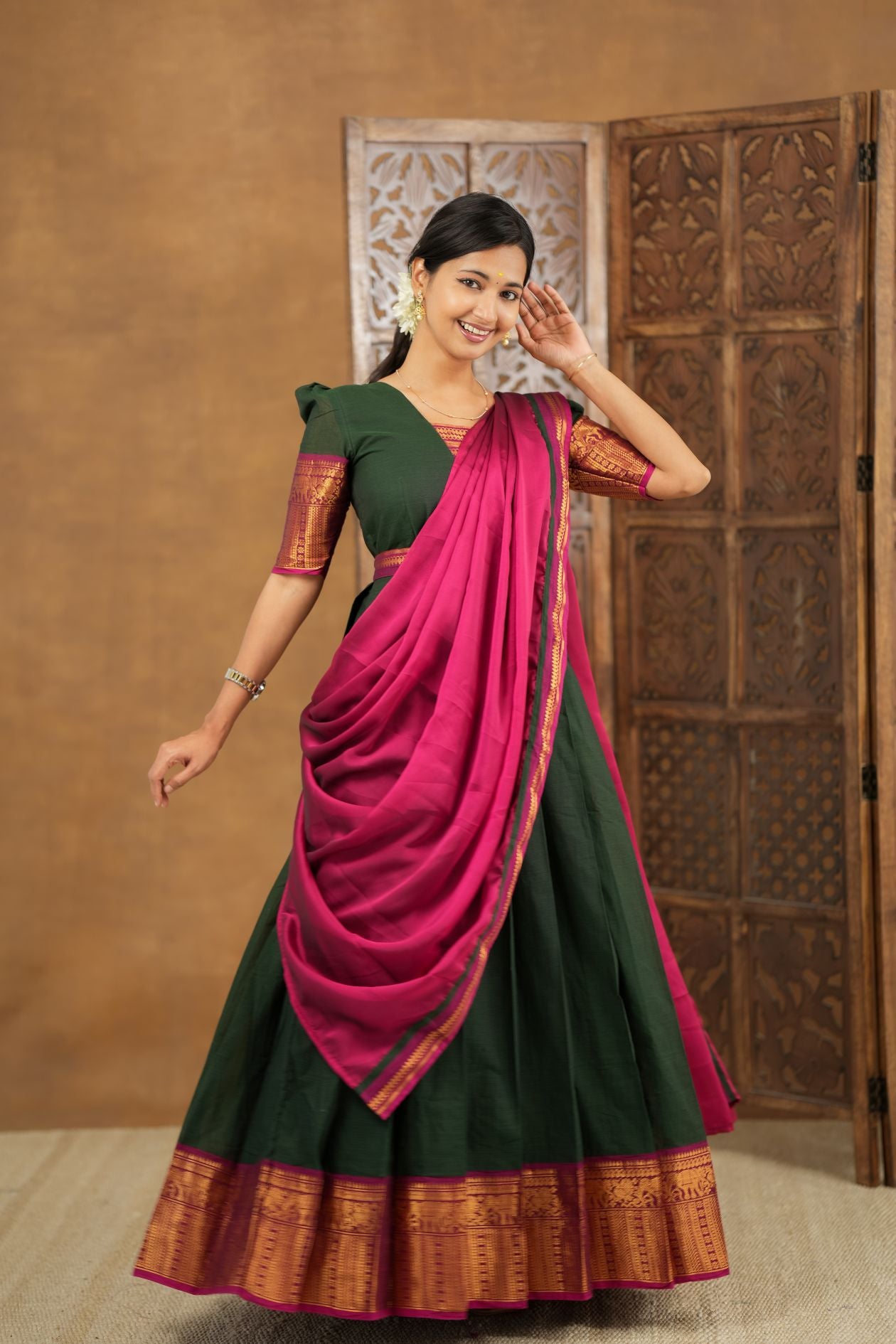 Mythiri - Multiwear Ethnic Maxi Set