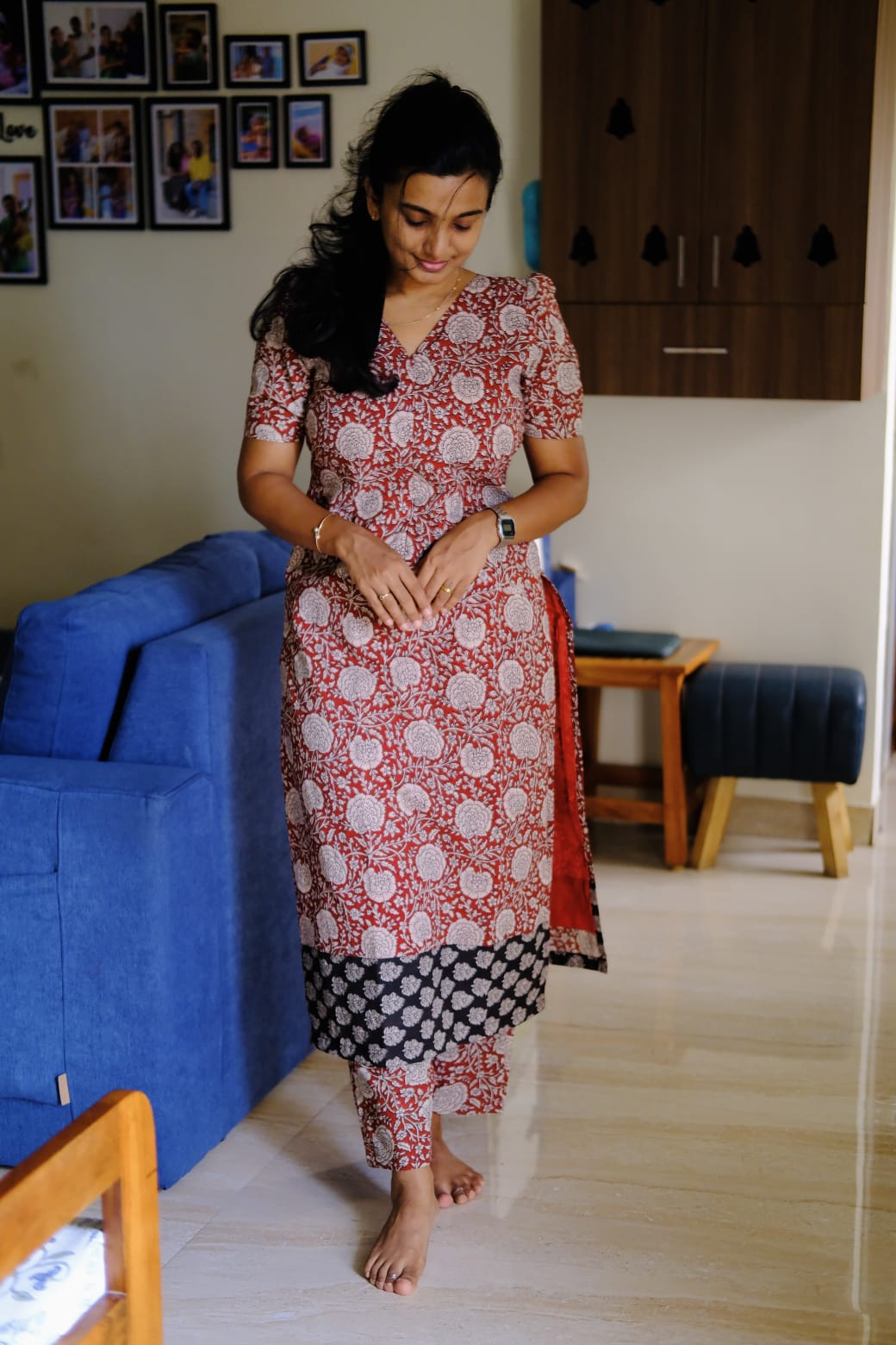 Kalyani - Bagru Co-ord Set