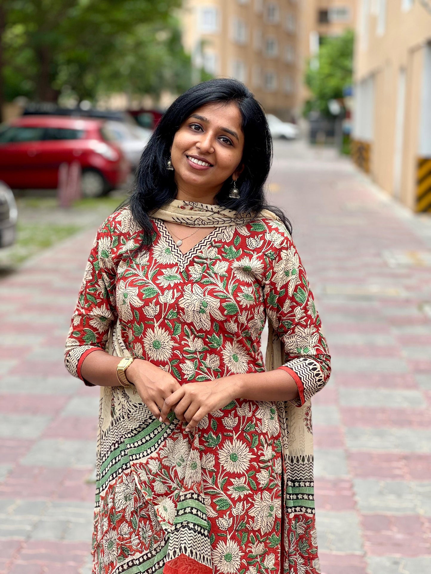 Divya - 3pcs Cotton Salwar Set