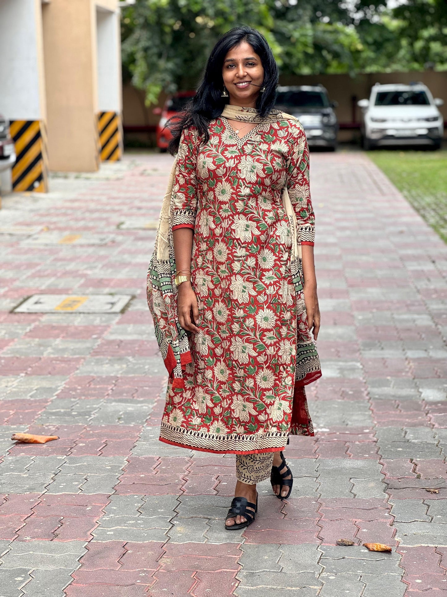 Divya - 3pcs Cotton Salwar Set