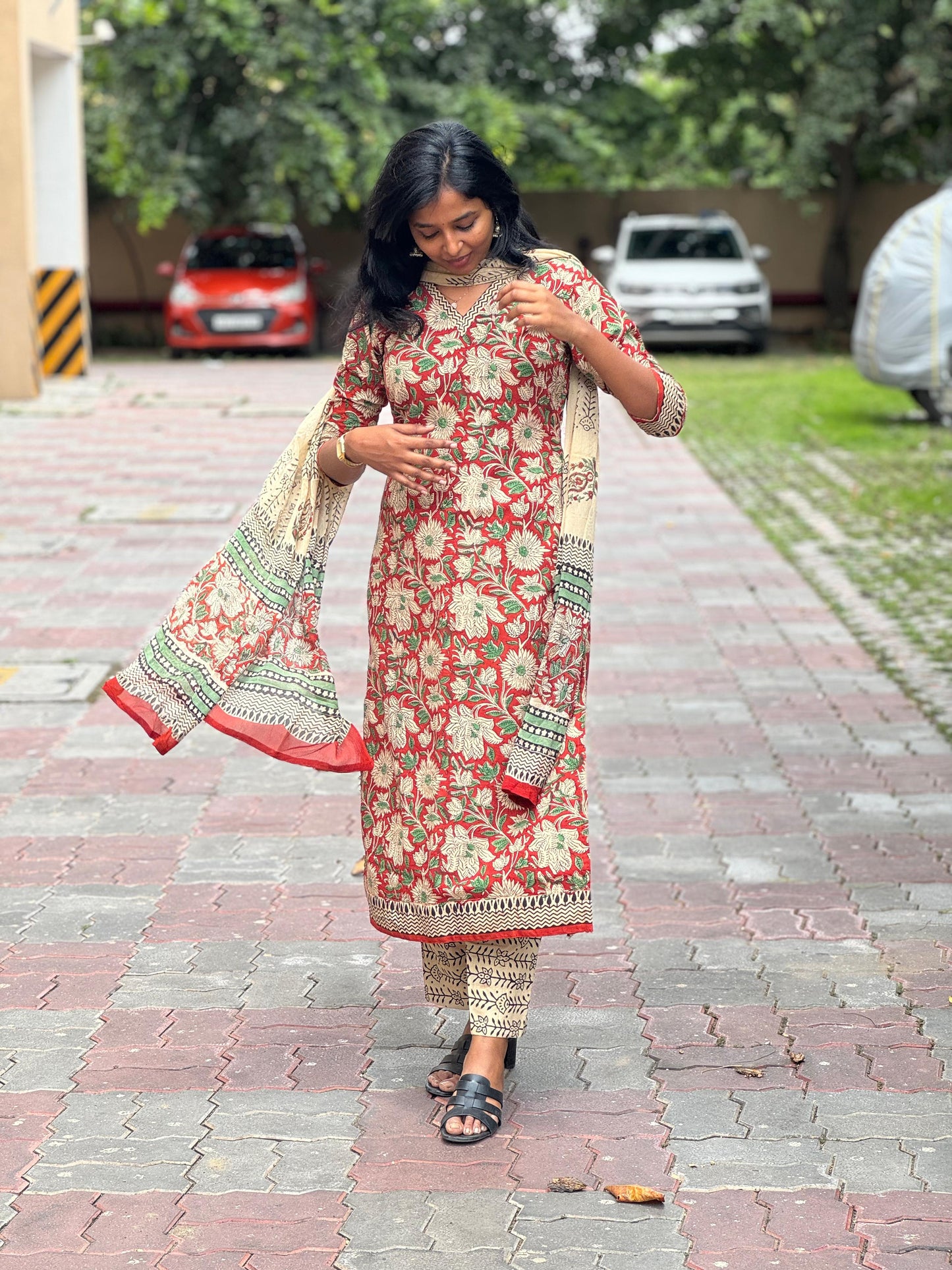 Divya - 3pcs Cotton Salwar Set