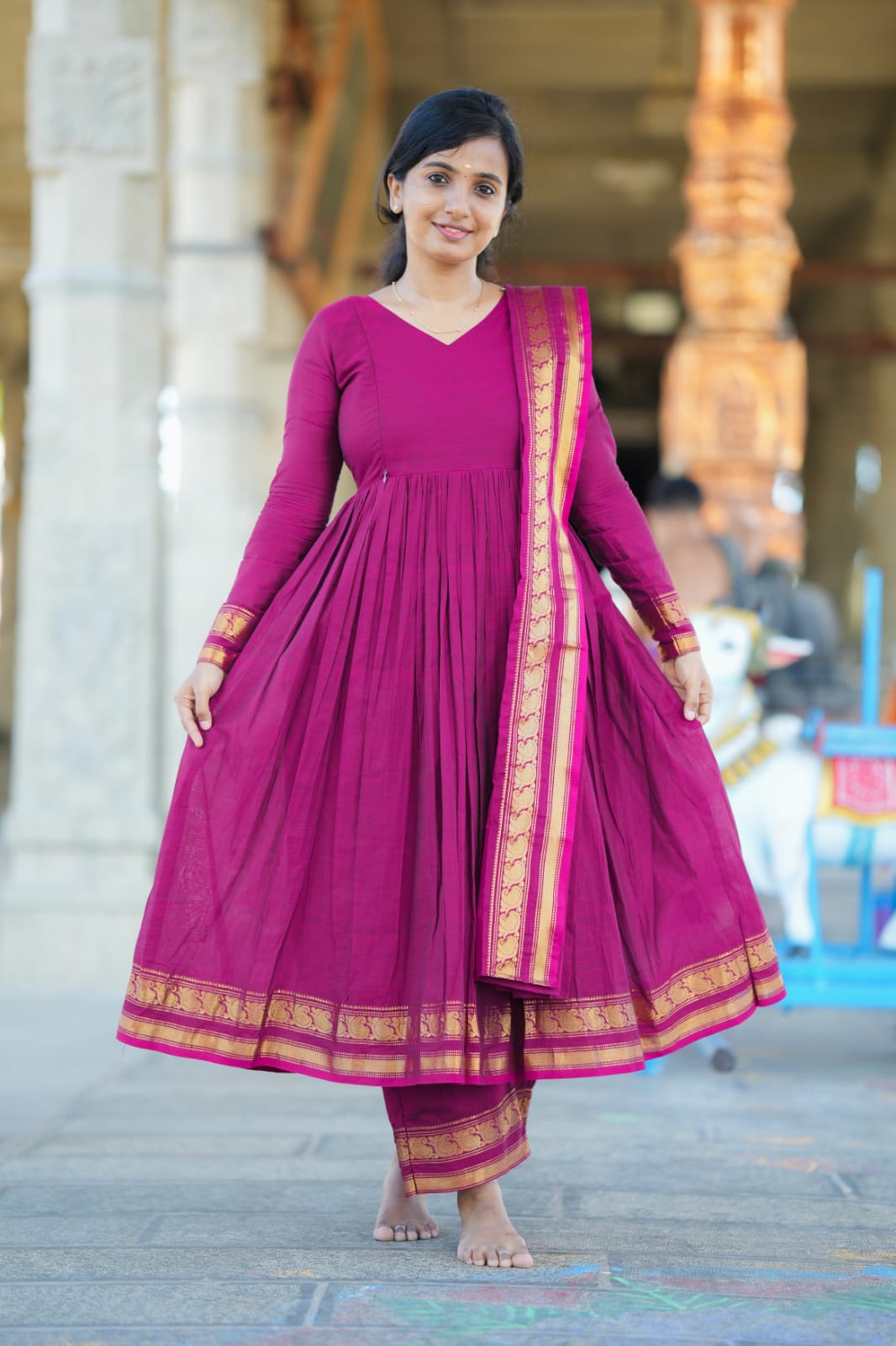 Chandrika - 3pcs Anarkali Set