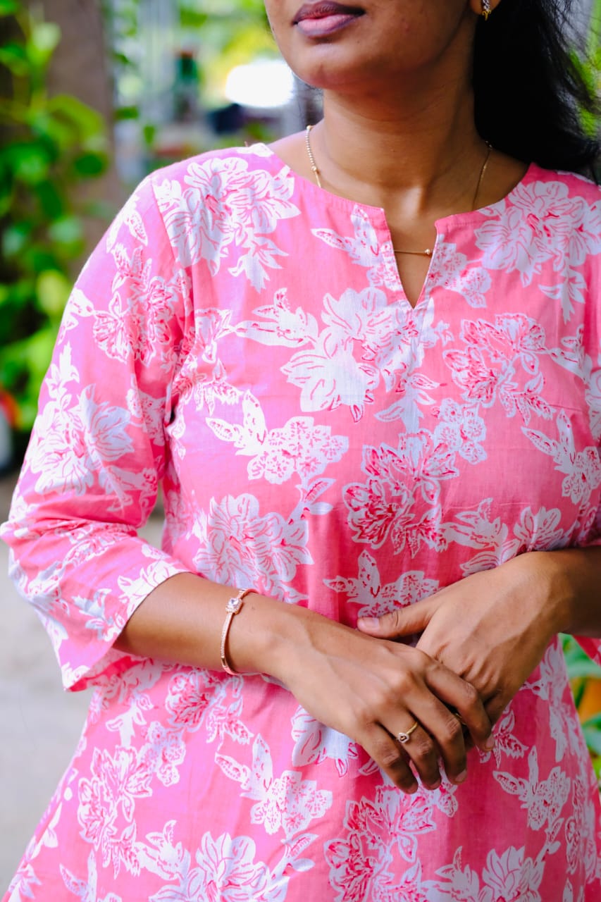 Heera - Light Pink Night Suit