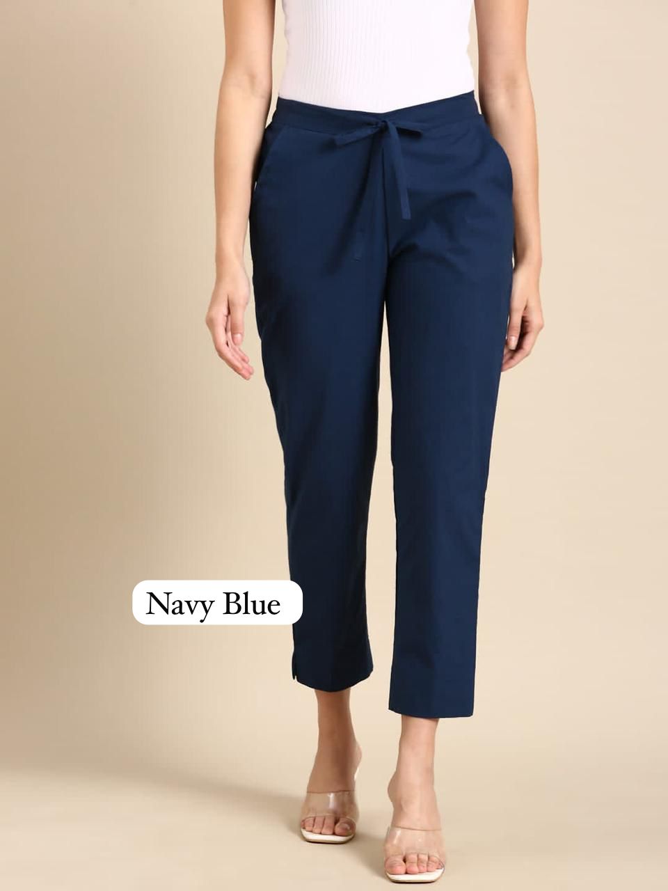 Breeze Fit - Cotton Cigarette Pants