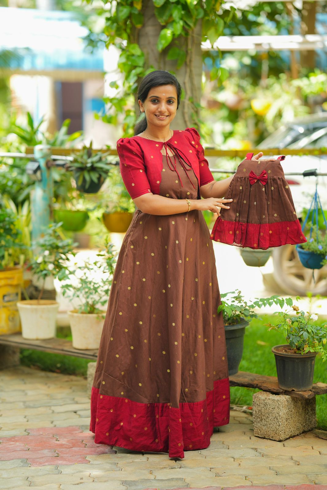 Kavya - Mom Daughter Combo