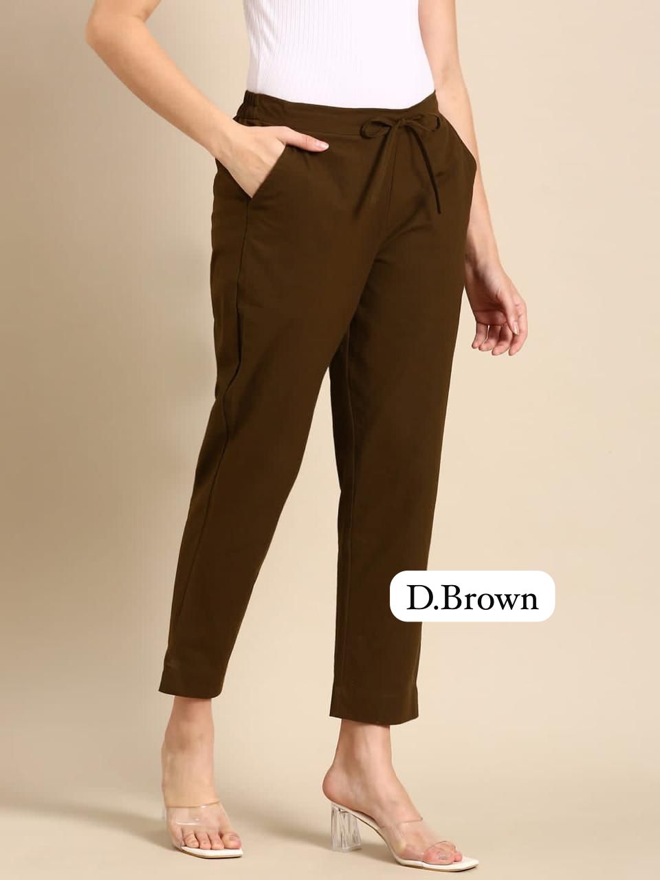 Breeze Fit - Cotton Cigarette Pants