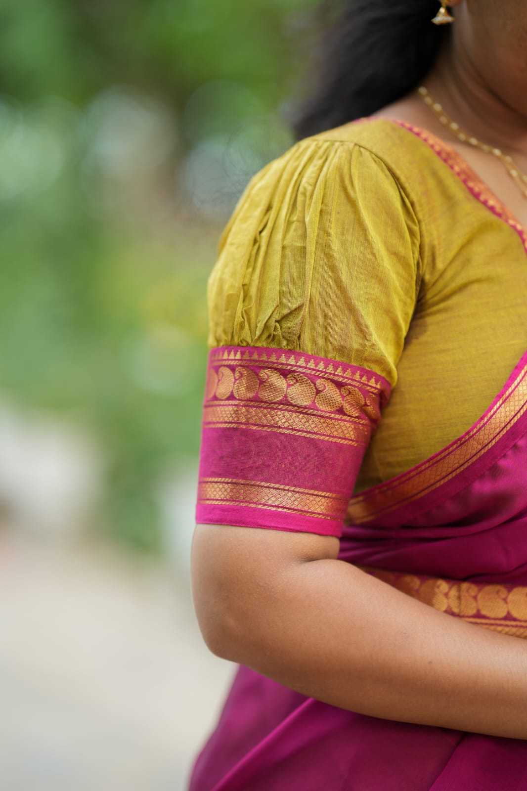 Ilavarasi - Crop Top & Skirt with Dupatta Set