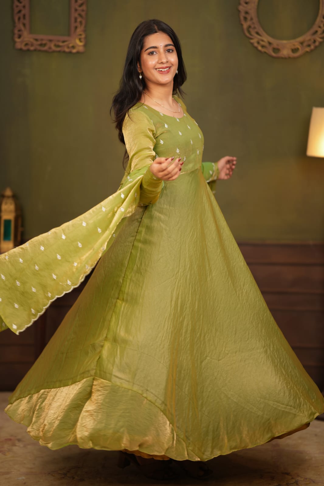Lilly - Maxi Dress with Dupatta