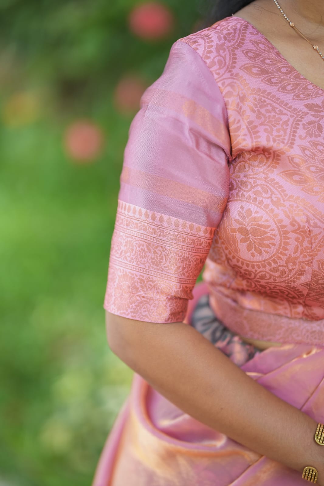 Rukmini - Crop Top & Skirt with Dupatta Set