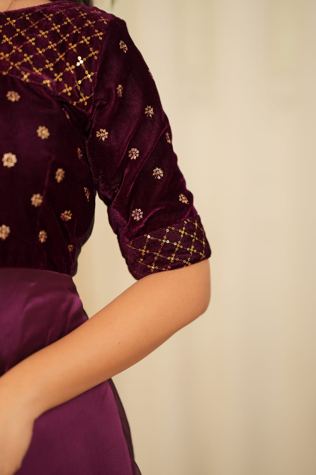 Kushi - Maxi Dress with Dupatta