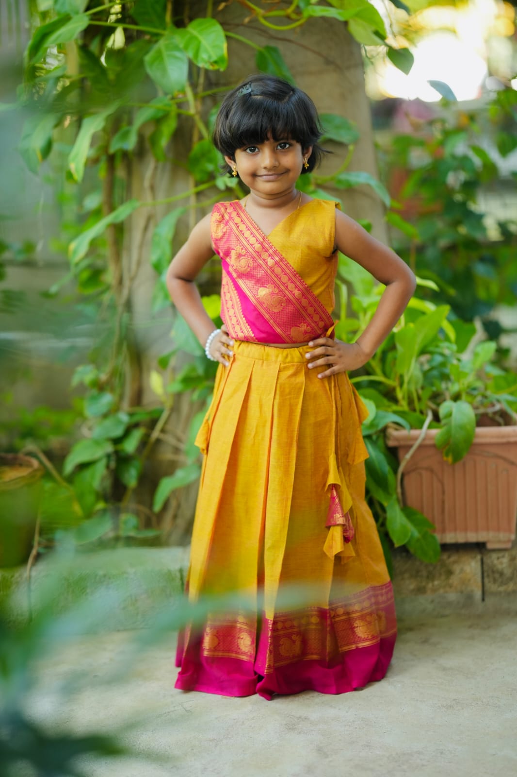 Sennila - Pattu Pavadai Set