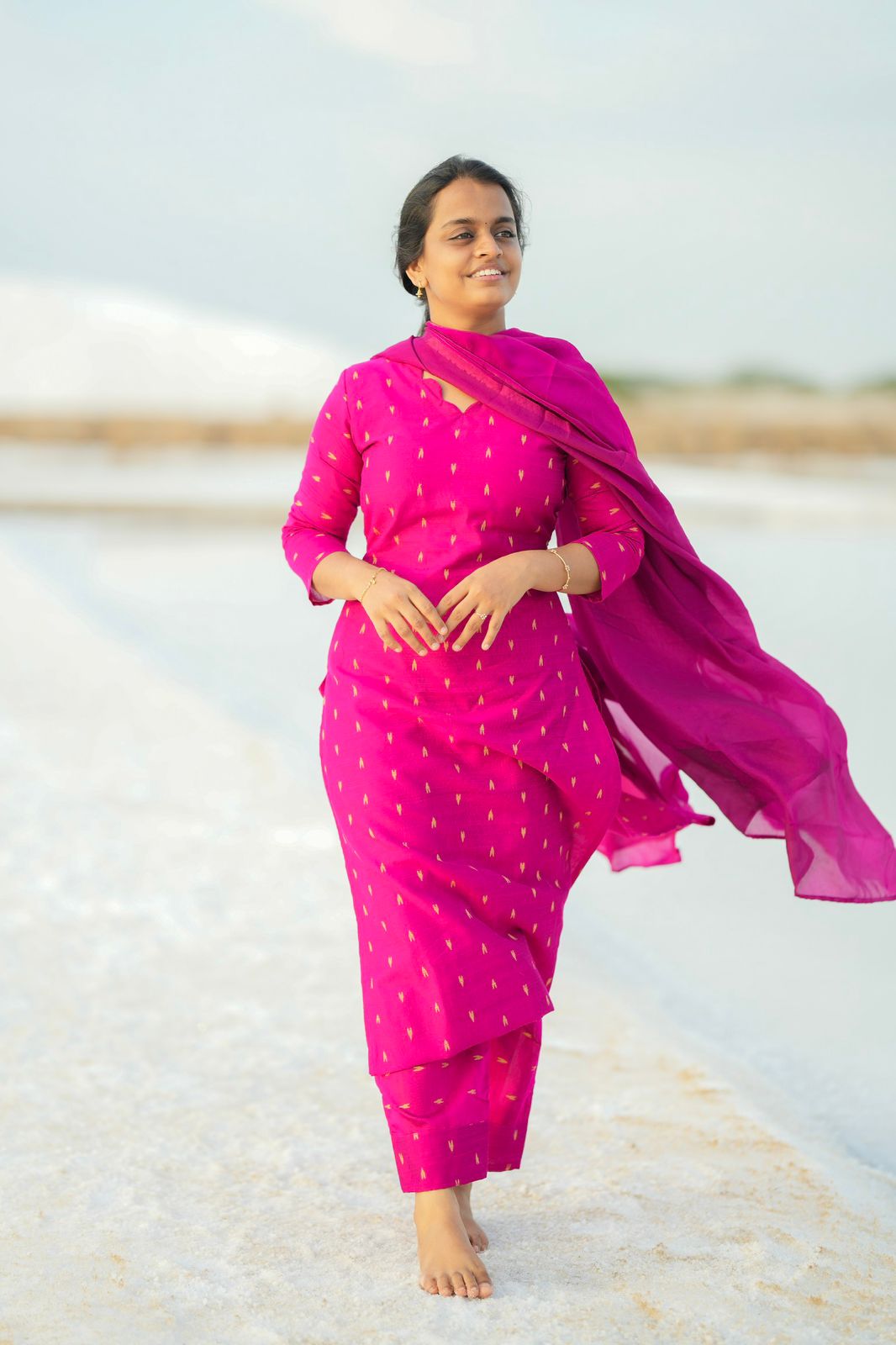 Radhika - Pink Kurta Set