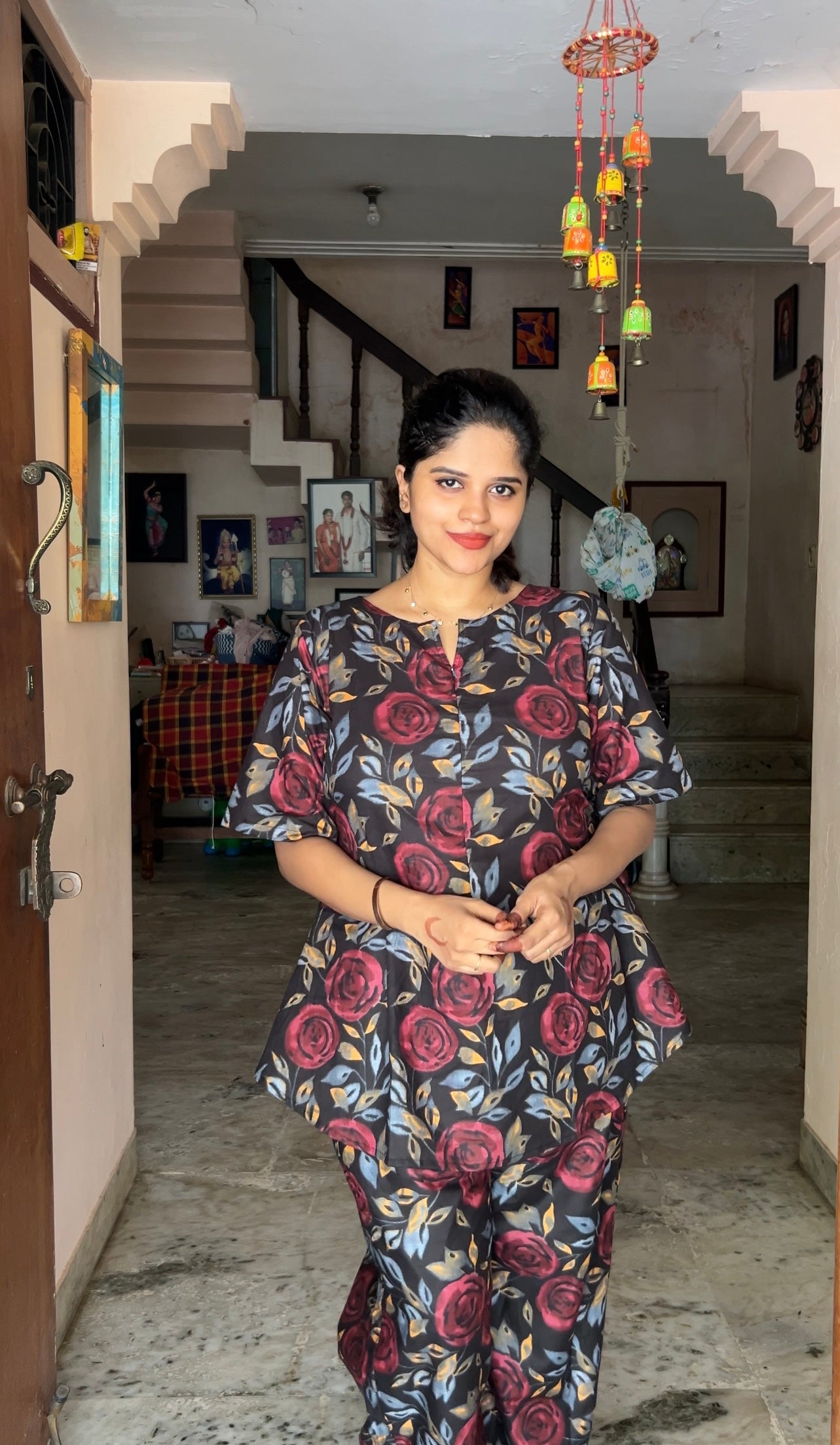 Heera - Black Night Suit