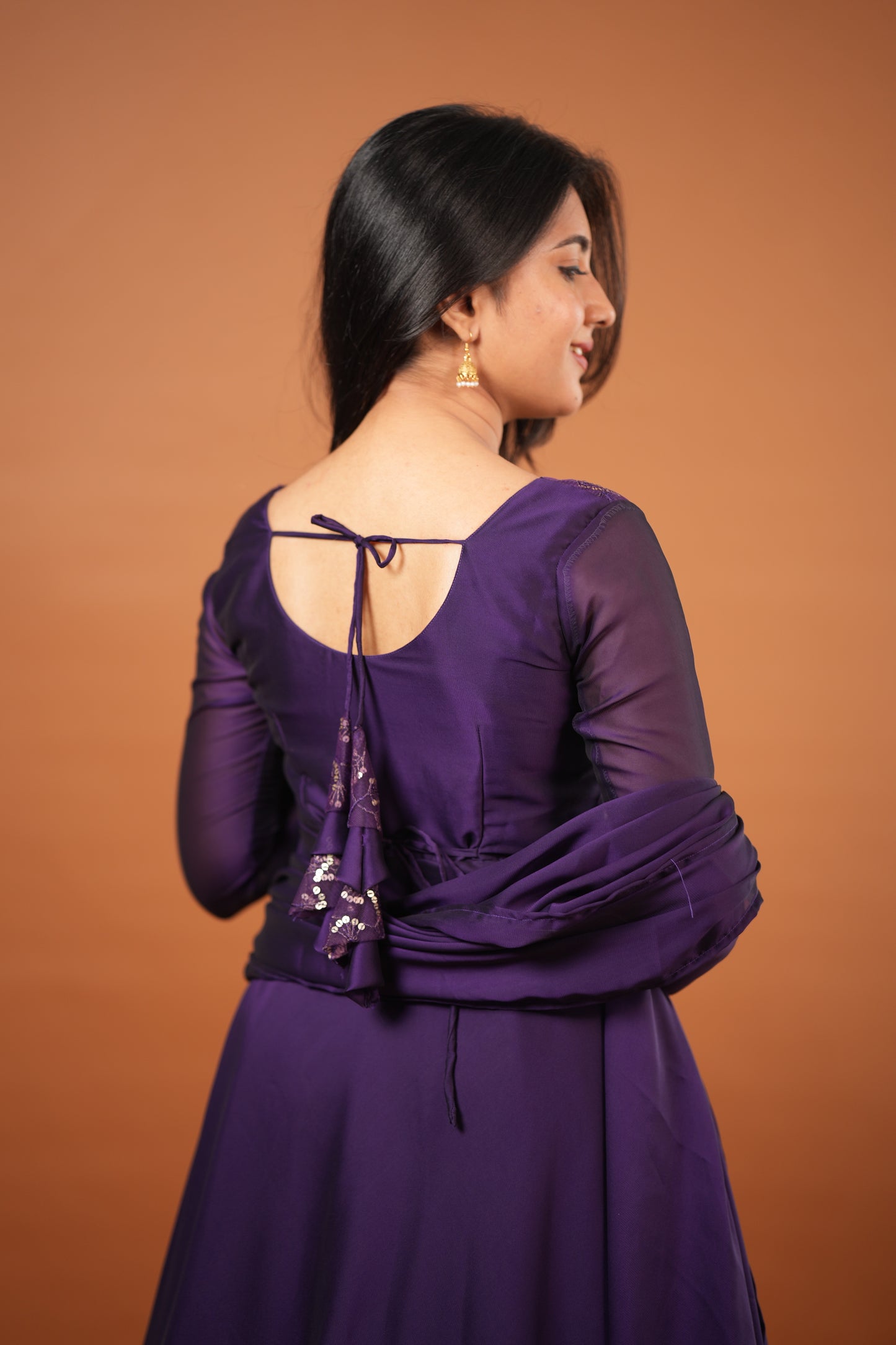 Roopa - Maxi Dress with Dupatta