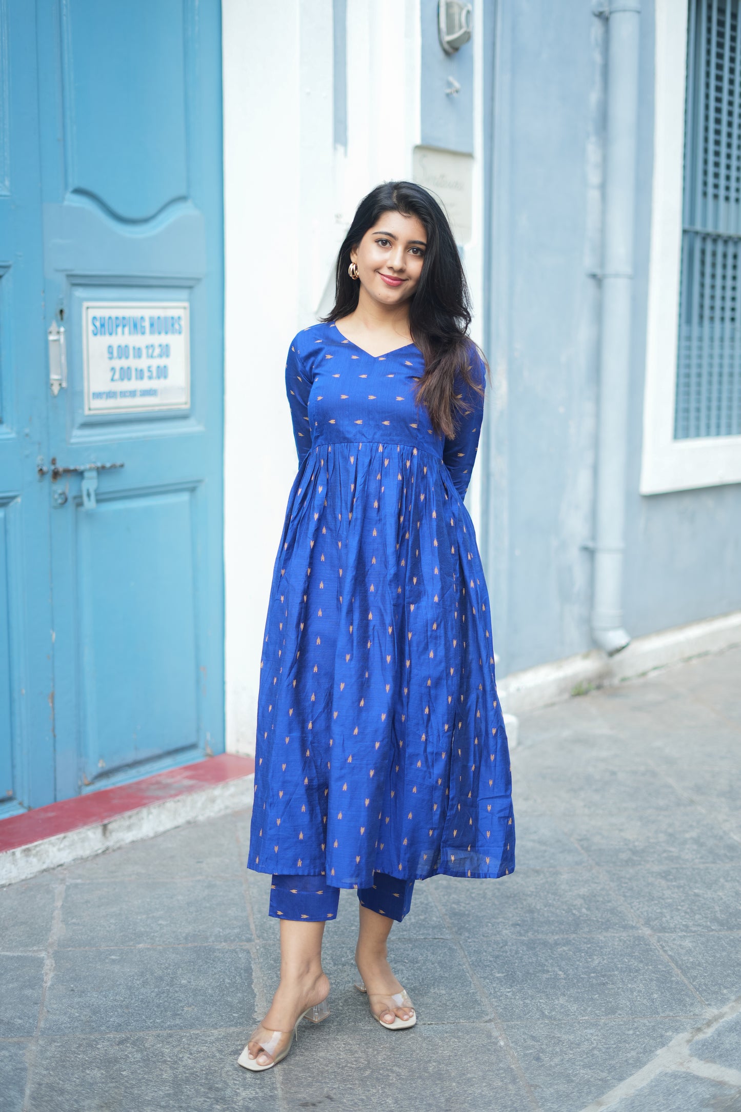 Krupali - Blue Kurta Set