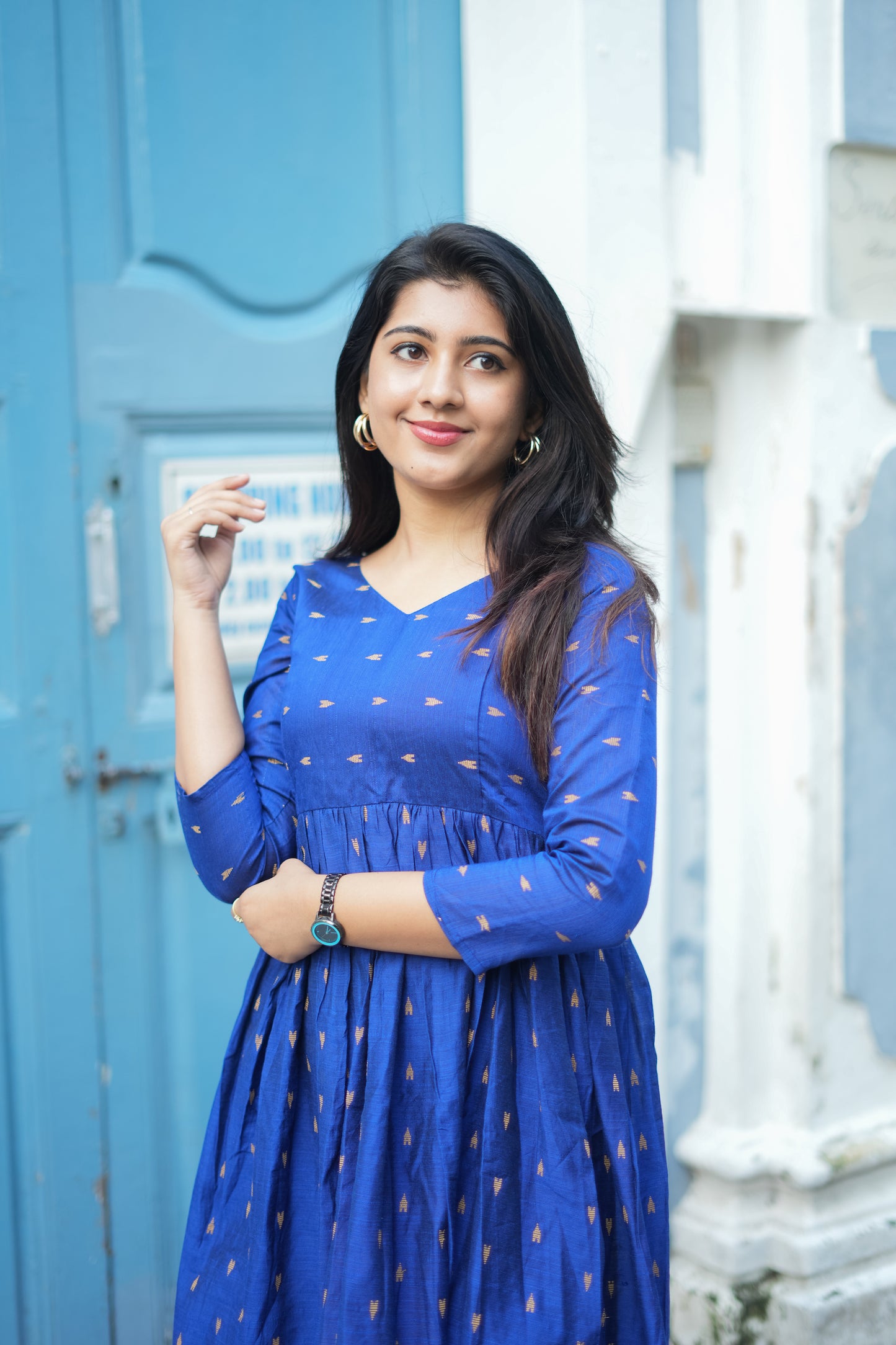 Krupali - Blue Kurta Set
