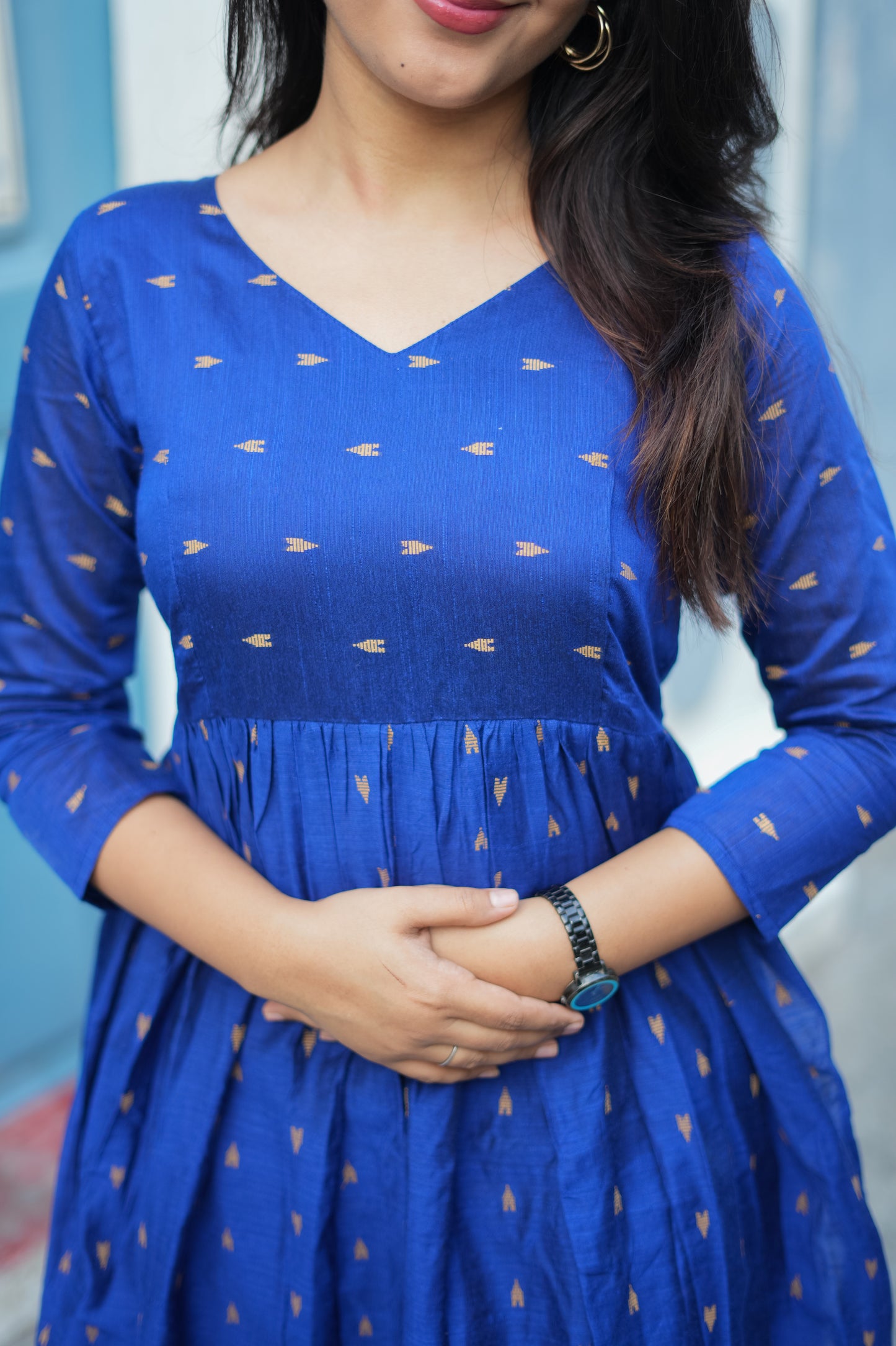 Krupali - Blue Kurta Set