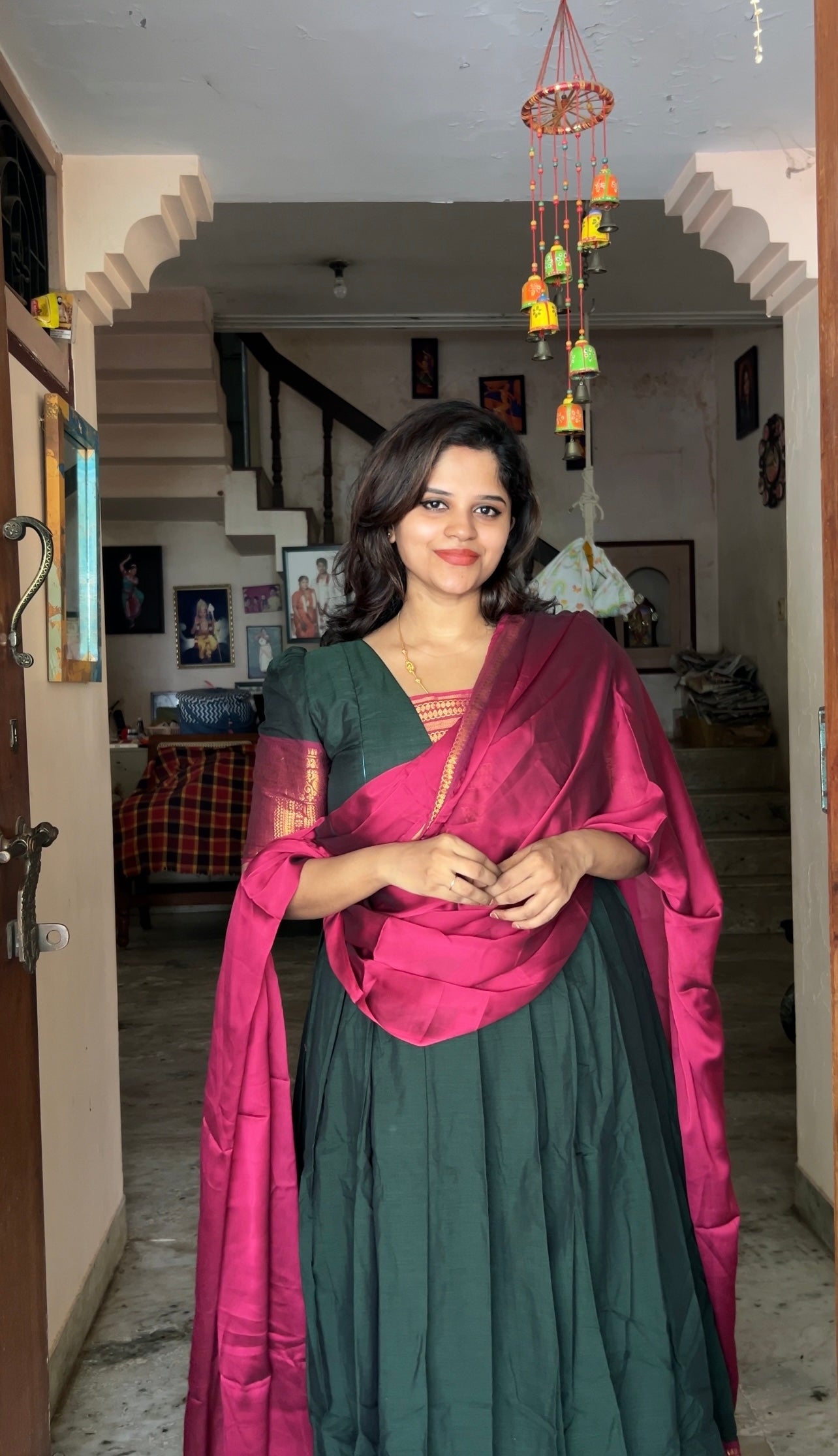 Mythiri - Multiwear Ethnic Maxi Set