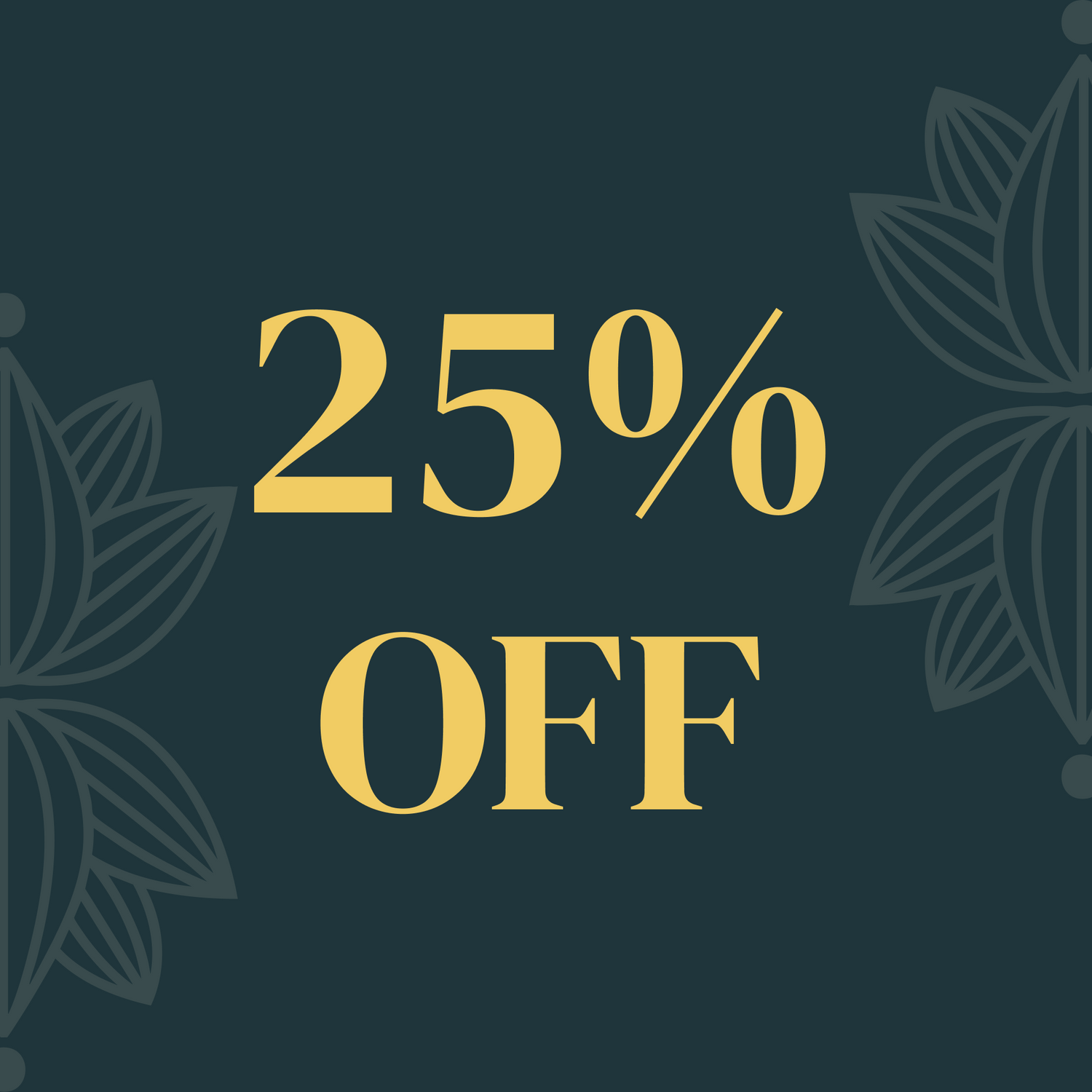 25% Off