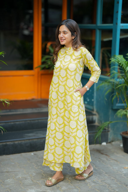 Sanjana - 2 Pcs Kurta Set