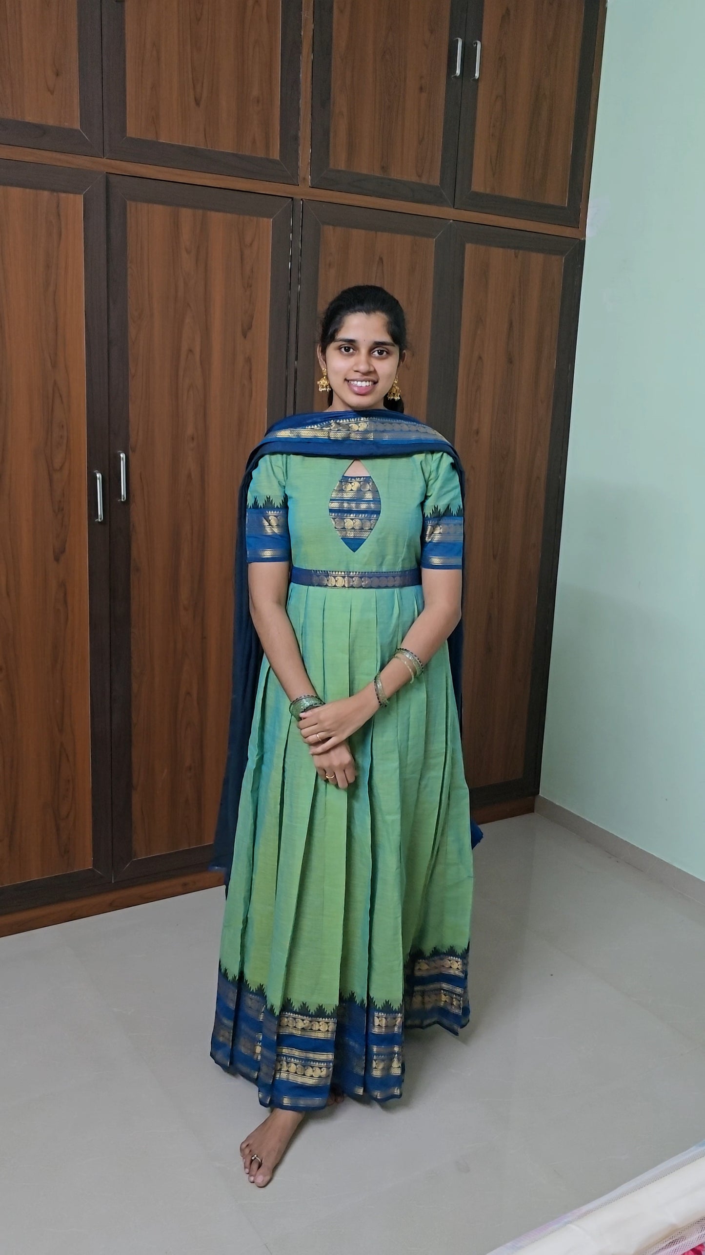 Madhavi - Maxi with Dupatta Set