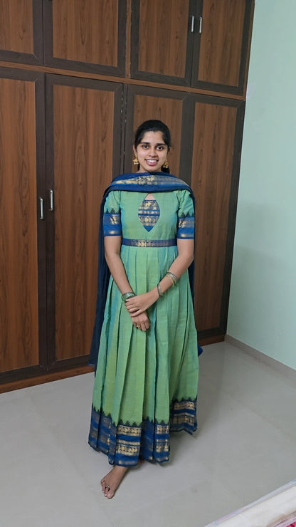 Madhavi - Maxi with Dupatta Set