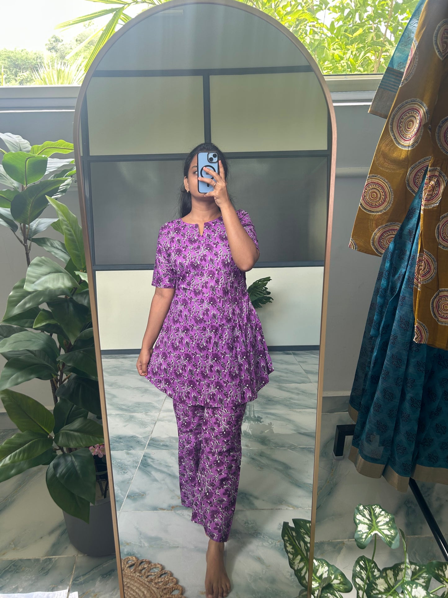 Heera - Purple Night Suit
