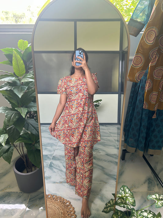 Heera - Kalamkari Night Suit