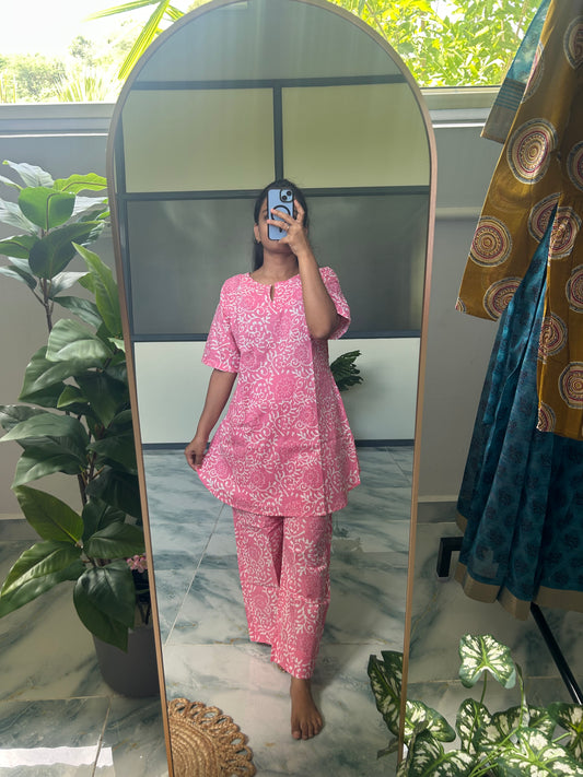 Heera - Pink Night Suit