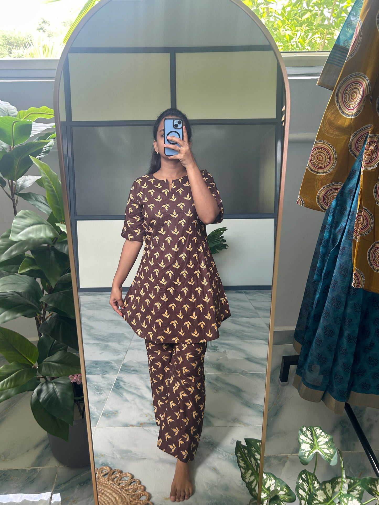 Heera - Brown Night Suit