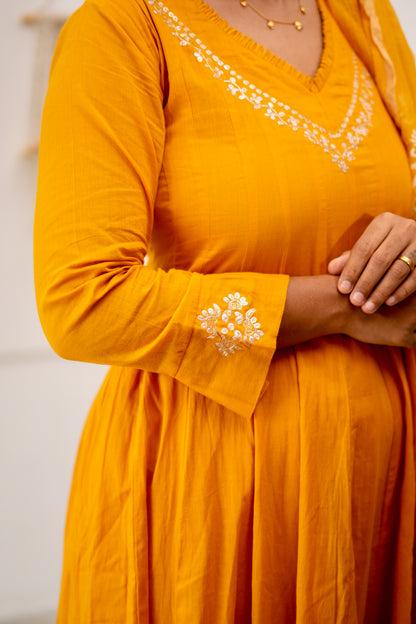Laila - 3 Pcs Anarkali Suit Set