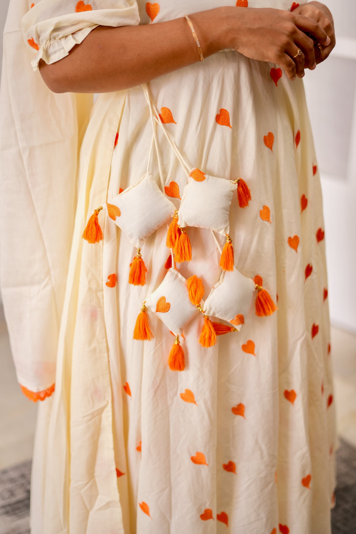 Stella - 3 Pcs Anarkali Suit Set