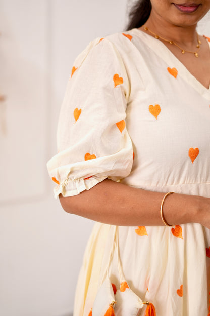 Stella - 3 Pcs Anarkali Suit Set