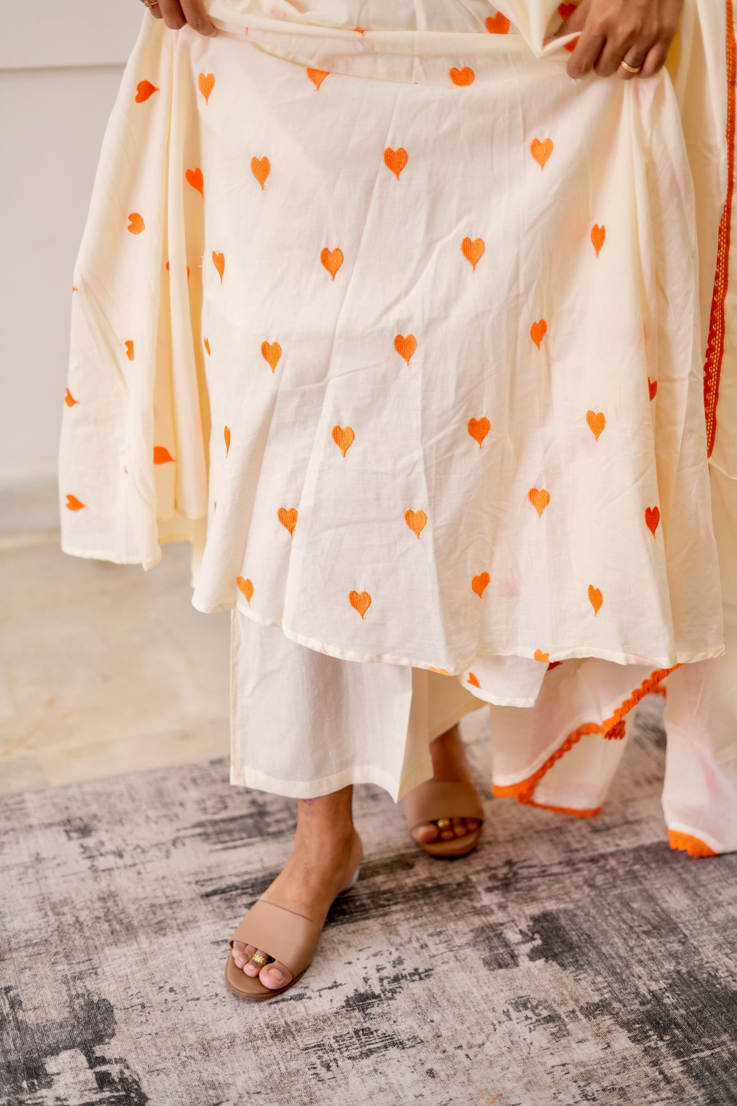 Stella - 3 Pcs Anarkali Suit Set