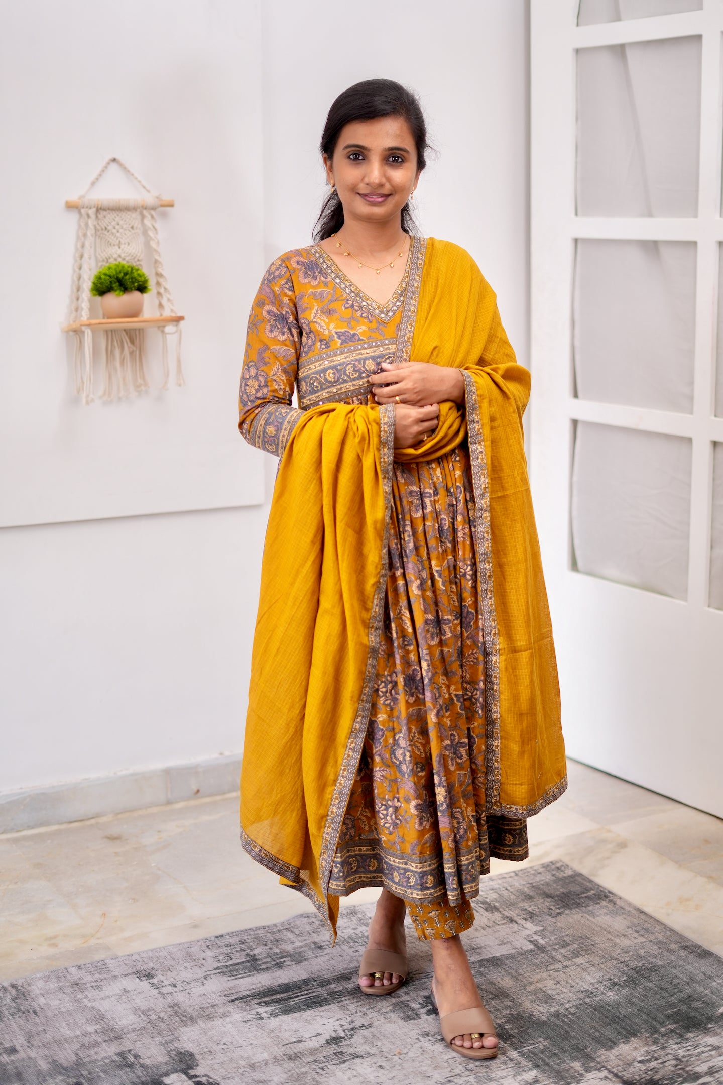 Betsy - 3 Pcs Anarkali Suit Set