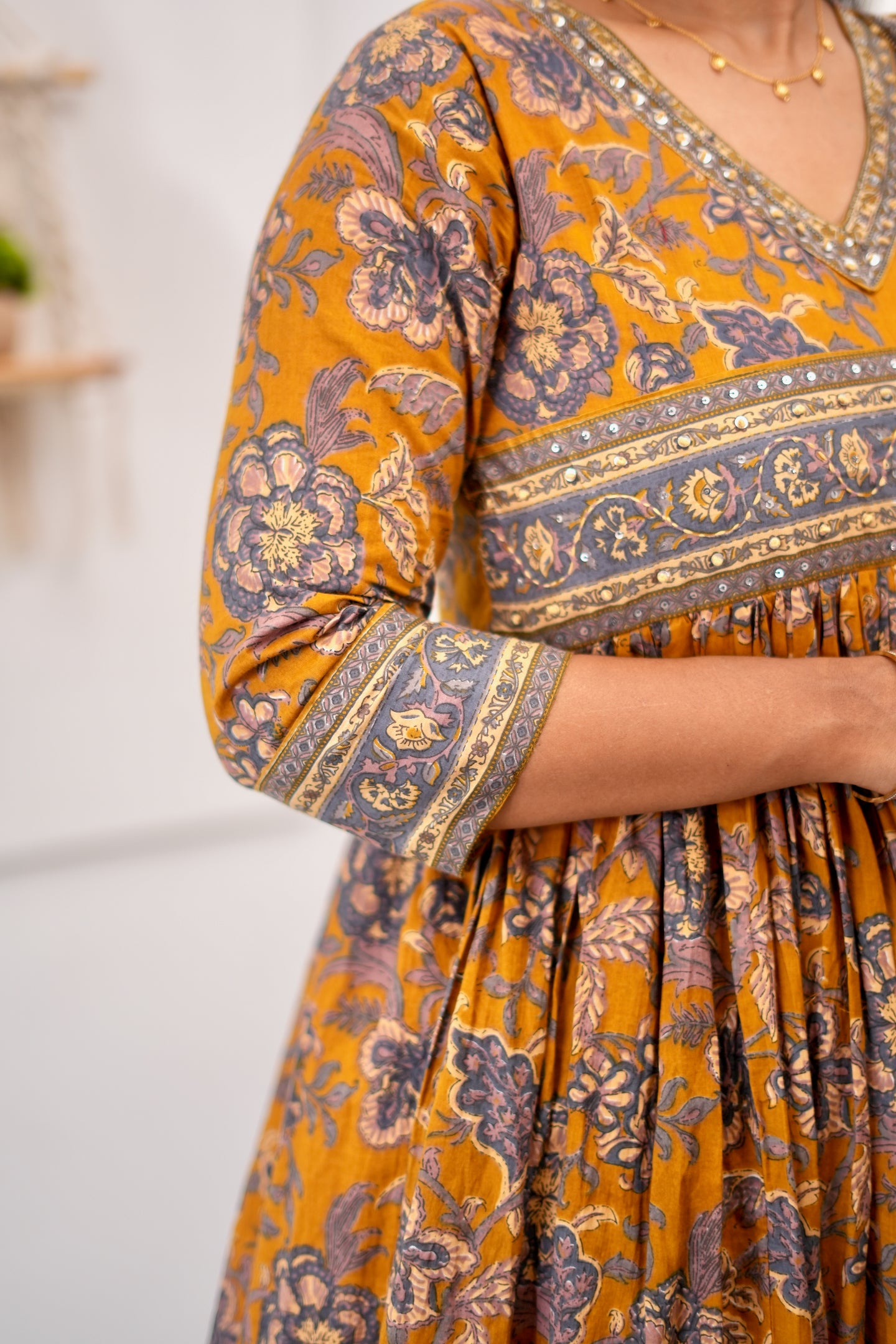 Betsy - 3 Pcs Anarkali Suit Set