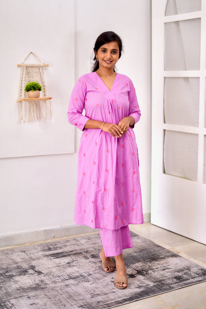 Subathra - Heart Embroidery 2pcs Set