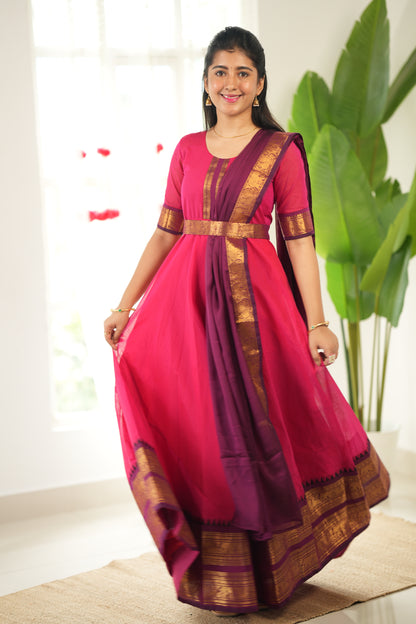 Aanandhi - Multiwear Ethnic Maxi Set