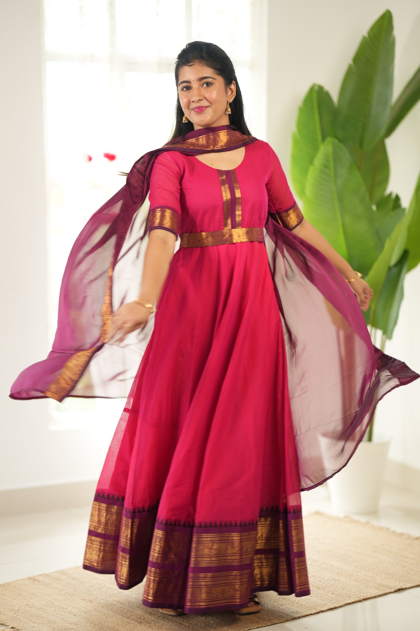 Aanandhi - Multiwear Ethnic Maxi Set