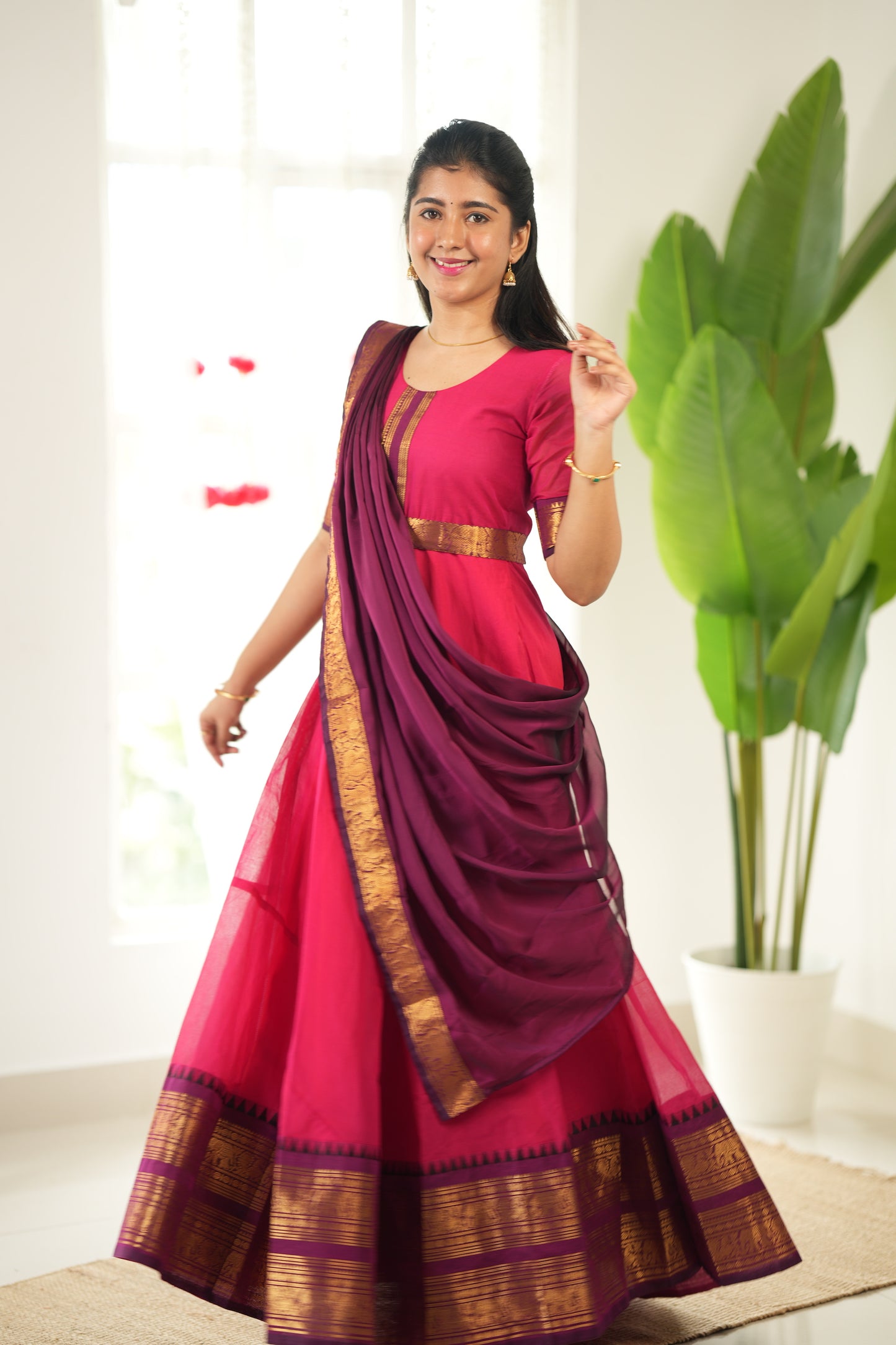 Aanandhi - Multiwear Ethnic Maxi Set