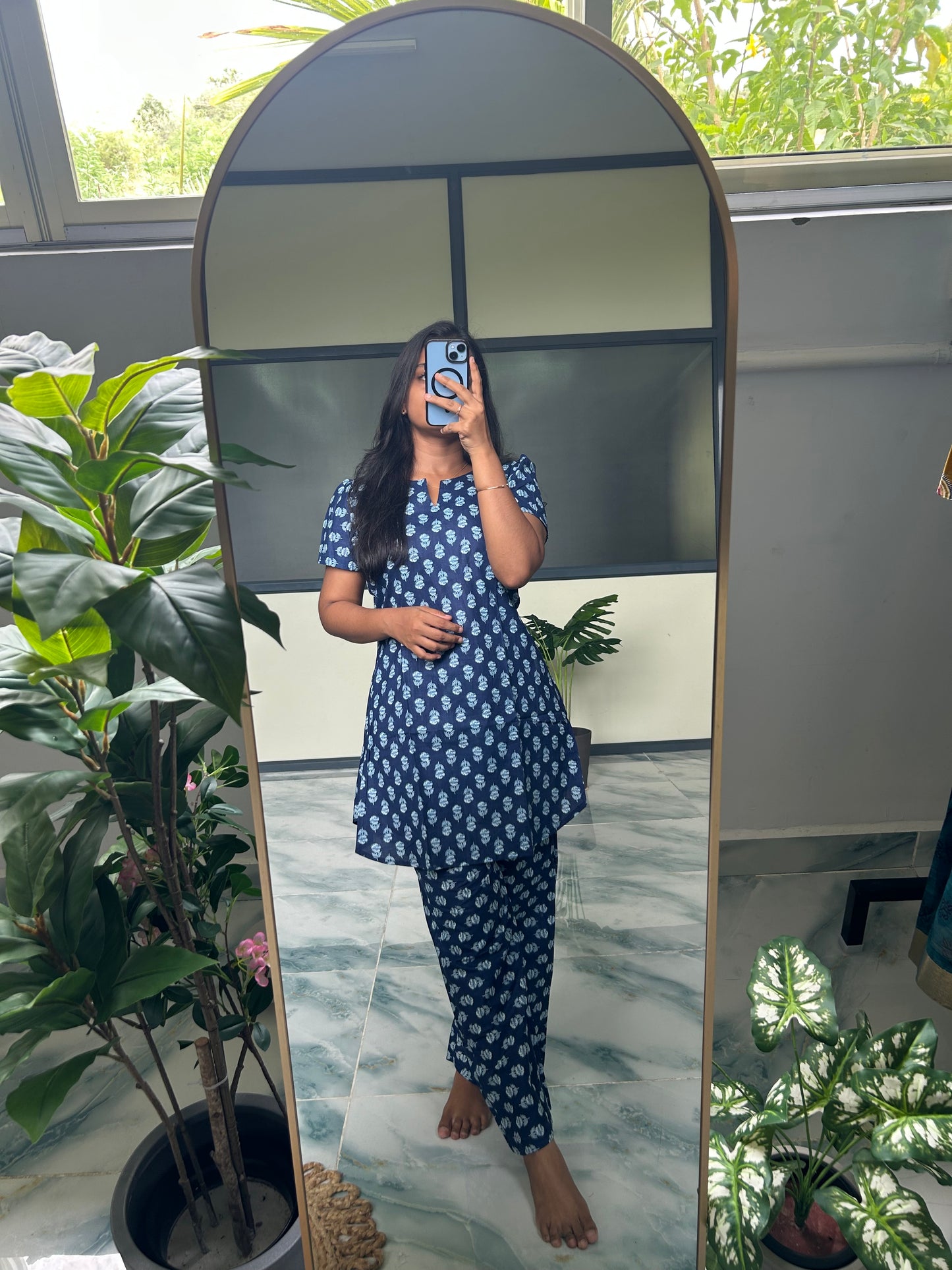 Heera - Blue Night Suit