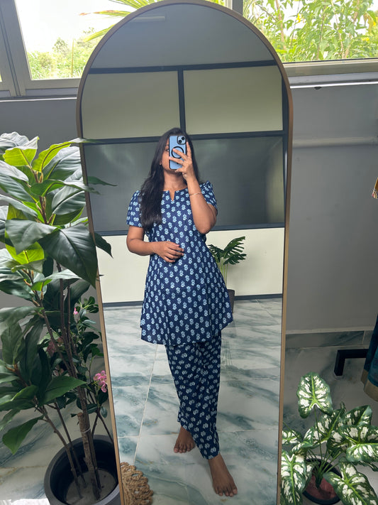 Heera - Blue Night Suit